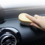 Car Beauty salongi puhastushari Praktiline pehme juukseistme puhastushari Sise laehari V&auml;ike puhastust&ouml;&ouml;riist 11.5cm&times;5.5cm&times;4.5cm beež