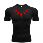 Meeste Kompressions&auml;rk Anime Prindiga J&otilde;usaal Sport Kiiresti Kuivavad J&otilde;usaali T-s&auml;rgid Fitness Sportlikud Aluss&auml;rgid Elastsed Topid T-s&auml;rk Suvi Mees S
