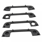 4 tk v&auml;lisukse k&auml;epideme trimmikate koos tihendiga BMW E36 E34 E32 jaoks