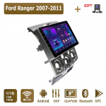 Android Carplay Autoraadio Ford Ranger 2007-2011 jaoks Multimeediapleier Pea&uuml;ksus Stereo GPS-navigatsioon BT WIFI 2+32GB 1+16GB