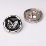 10 tk kaunid liblikn&ouml;&ouml;bid 15/18/23 mm Moodsad metallist varren&ouml;&ouml;bid r&otilde;ivaste &otilde;mblustarvikud 15mm kuld