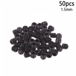 50 tk kuusnurkse pesa peakorgiga kruvi 1,5 mm 1,6 mm n&otilde;ela kruvid kolme keermega Overlock &otilde;mblusmasin 1.6mm