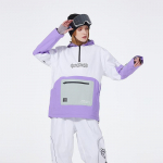 Meeste ja naiste suusajope Lumelauamantel Lumepulber Kapuutsiga Talvine Soojasolatsiooniga M&auml;gede V&auml;lissport Vee- ja Tuulekindlad Suusajoped XS