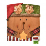 J&otilde;ulutooli kate Joonisfilm J&otilde;uluvana/Lumememm/P&otilde;hjap&otilde;der Tooli slipcover P&uuml;hade tabureti istmekate S&ouml;&ouml;gitoa kaunistuseks