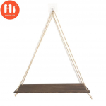 Puidust kiiged riputatavad k&ouml;is seinale kinnitatavad ujuvad riiulid valge