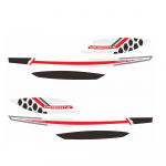 Ducati DESERT X DesertX 2022-2023 paagipadja mootorratta tarvikud Kleebised Kriimude kleebised Protector Desert X k&uuml;tusepaagi padi