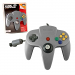 Manette Pad Joystick filaire Pour Console Nintendo 64 N64 - Gris
