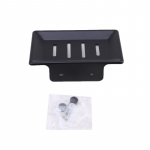 Kodumajapidamises kasutatav seebikarp perforeeritud tasuta seebi hoiukast WC seinale paigaldatav drenaažiga WC riiul must