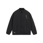 LiNing Wuhua Tianbao - Liuqi Qiongyao Spordielustiili seeria &Uuml;hev&auml;rviline lahtine jakk Unisex jakk Must AJDS347-2 S
