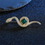 Snake Pross Retro Simulatsioon Loomade Pross Pins Naiste Meeste Moeaksessuaarid