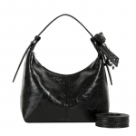 Kvaliteetne t&otilde;mblukuga PU Half Moon &otilde;la ja Crossbody kott L&auml;ikiv h&otilde;bedane luksuslikud k&auml;ekotid naistele Uus kuum allahindlus