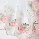 100x150cm Hiina gradienttikand Lootospits Pehme kangas DIY Hanfu s&auml;rgid Nukkude riie DIY &otilde;mblemine k&auml;sit&ouml;&ouml; Organza t&uuml;llkangas 100x150cm