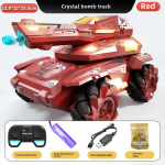 Uus konkurentsiv&otilde;imeline 2,4G kaugjuhtimispuldiga veepommi paak, kahe režiimiga žestitundlik elektriline veepommide veepommide kinkem&auml;nguasi. With 3 B punane