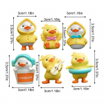 Multikas Armas Pardi M&auml;nguauto Kaunistused PVC Kollane Pardipoeg Auto Armatuurlaua Kaunistused Naljakas Anime Pardi Ripats auto Interj&ouml;&ouml;ri Aksessuaarid