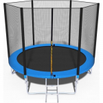 Batuut - sinine - 252 cm - avec filet et &eacute;chelle - jusqu'&agrave; 80 kg