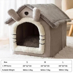 Kokkupandav Koertemaja Kennel Voodimatt V&auml;ikestele Keskmistele Koertele Kassidele Talvine soe kassi voodi Pesa Lemmikloomatooted Korv Lemmikloomad Kutsika Koobas Diivan M within 7.5kg pet
