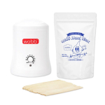 Wave Self Brasiilia vahatamine Sinine Asuleen K&otilde;vad karvad Eemaldav Kuumutaja Komplekt, 200g, 1 tk white