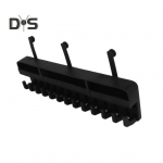 Juuksepikenduste hoidik Parukahoidik Mitmeotstarbeline Lihtne paigaldada Seinale kinnitatav mitme paruka riidepuu hoiustamisvahend lilla