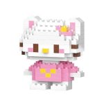Nanoblock mini roosa lindi kass 146 t&uuml;kki (PCS) white