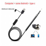 HD 3-in-1 k&otilde;rvalusikas-endoskoop 1,3 MP visuaaliga