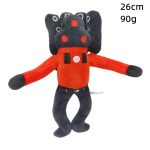 Skibidi tualettruum Speakerman pl&uuml;&uuml;sm&auml;nguasjad Skibidi tualettpuu puuvillane pl&uuml;&uuml;sm&auml;nguasi