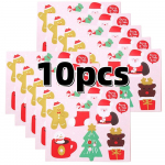 50 tk. J&otilde;ulupulgakommi paberkaart Armas multikas j&otilde;uluvana piparkoogimeeste kujundused kinkekoti pakendikomplekti peokaunistuseks