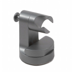 Vastupidav plastik, h&otilde;lpsasti paigaldatav du&scaron;ipea kronstein, mulgustamiseta, reguleeritav p&ouml;&ouml;rlev iminapp du&scaron;ipea hoidja vannitoatarbed must