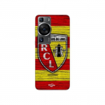 Coque Huawei P60 rcl lens original jaune et rouge Maniacase