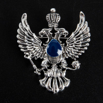 Retro tiivaga metallist n&ouml;&ouml;pn&otilde;el Vintage Eagle Badge pross kroon rinnan&otilde;el meeste aksessuaar h&otilde;be