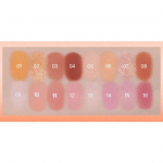 WAKEMAKE Pehme udusilmade palett (23 Valikud) 20. Tangerine Beach Blurring