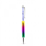 Pierres et Min&eacute;raux. Stylo min&eacute;raux Tanzanite brut Arusha, Tanzanie. Couleur multicolore.