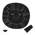 Matrice de d&eacute;coupe lion