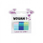 3 masking tapes iridescents 5 m x 1,5 cm - blanc, bleu, vert