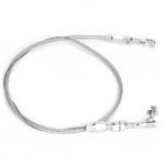 24-tolline auto gaasikaabel punutud roostevabast terasest universaalne gaasipedaali asendus