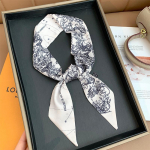 Retro siidist sall: Mitmek&uuml;lgne juuste-, peapael- ja kotiaksessuaar naistele 98x6 cm