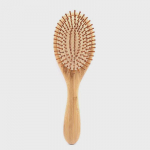 Bamboo Air Cushion peanaha massaažikamm &ndash; sile, siidine, s&otilde;lmedeta juuksehoolduskamm