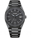 CITIZEN ATTESA Raadiojuhitav Super Titanium Igavese Kalendriga Meeste K&auml;ekell CB3045-61E must