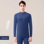 Carsonlandi meeste puhtast puuvillast termopesukomplekt &ndash; poolkaelus, suur, keskealine/eakatele. XXL