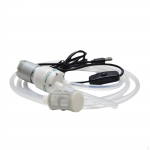 Electric Self Priming Pump, Wine Transfer Pump,Easy to Use,Compact for Bottling, Wine, Beer Silicon tube 100cm