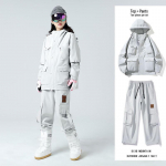 Moodne Vabaaja M&auml;e Kapuutsiga Suusakost&uuml;&uuml;m : Jakk ja p&uuml;ksid komplekt 3X Large