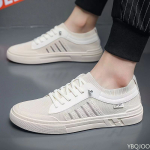 Meeste uued kerged kingad Trendikad mitmek&uuml;lgsed laua jalan&otilde;ud Moodsad libisemiskindlad madalad kingad Vabaaja mugavus Meeste kingad Zapatos Homme 39 gray