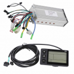 Veekindel LCD-ekraani paneel elektrilise jalgratta E jalgratta t&otilde;ukeratta harjadeta kontrolleri komplekt(1000W 60V )