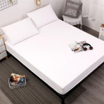 2023. aasta pinnaskattega voodimadratsi kate Super veekindel voodi, paigaldatud linakaitse, tolmuvastane lestade ja bakterite vastu Voodipesu ilma padjap&uuml;&uuml;rita Only 2 pcs Pillowcase
