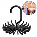 360 p&ouml;&ouml;rlev lipsuhoidja, reguleeritav lipsuhoidja, mahutab 20 kaelasideme korraldaja meestele