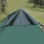 Canopy Cover Replace 3-4 Person Instant Tent Easy to Use Double Sided Coated Multifunctional Tarp Green Red
