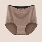 K&otilde;rge v&ouml;&ouml;kohaga &uuml;hev&auml;rvilised &otilde;mblusteta kolmnurkse l&otilde;ikega p&uuml;ksikud naistele, saadaval pluss suurused, k&otilde;hukontrolli ja kehakujundava disainiga, &uuml;lipehmed ja nahas&otilde;bralikud L pruun