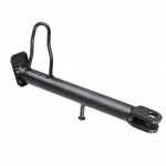 Mootorratta tugijalg roostevabast terasest must libisemiskindel parkimisjalg tugi rollerile 20cm