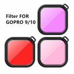 GoPro Hero 10 11 12 veekindel &uuml;mbris Go Pro 9 veealuse sukeldumiskatte korpuse sukeldumisfiltritega tegevuskaamera tarvikud