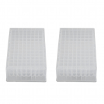 10 tk s&uuml;gava kaevuga plaat 96 kaevuga 2,2 ml PP-plastikust laboratooriumi s&auml;ilitusmikroplaadid 41 mm k&otilde;rgus