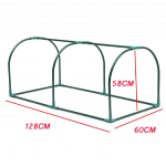 Taimede kattekarkass Eemaldatav Terasest T&otilde;mblukk Aed Kasvuhoone PVC Soe Aed V&auml;lisruum Kodumajapidamine Taim 128x60x58cm